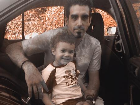 mon cousin avec mon petit cousin 